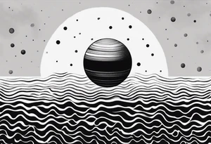 simple jupiter tattoo design tattoo idea