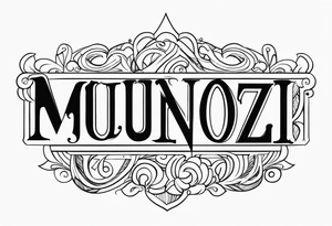 Munoz tattoo idea