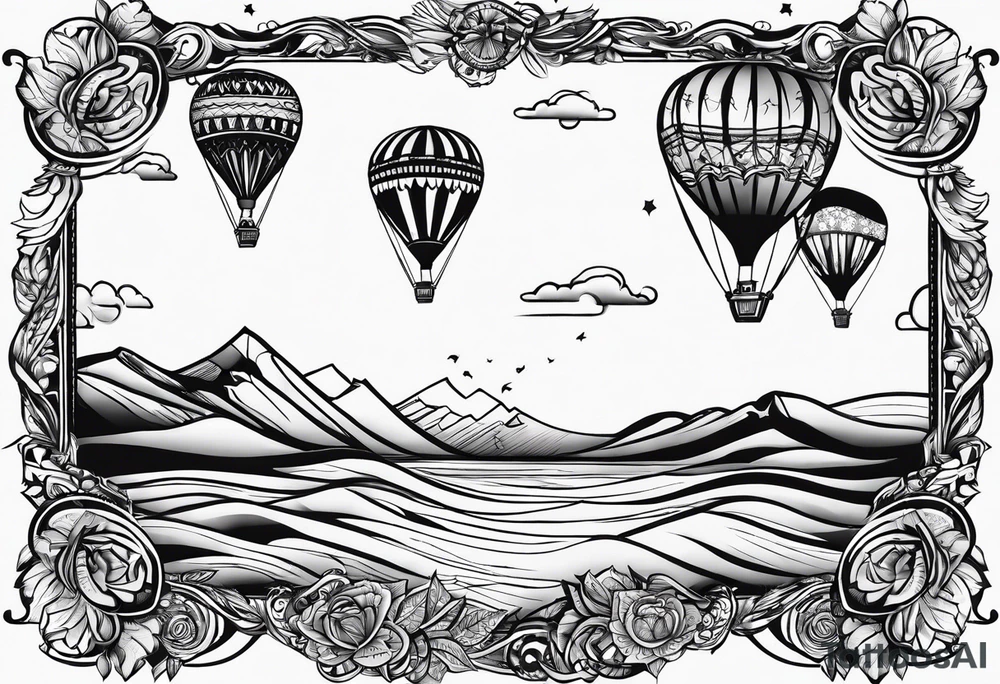 Go Fly a kite tattoo idea