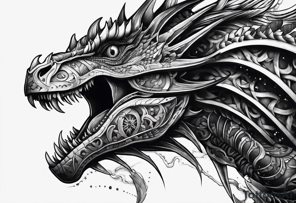 Dinasour tattoo idea