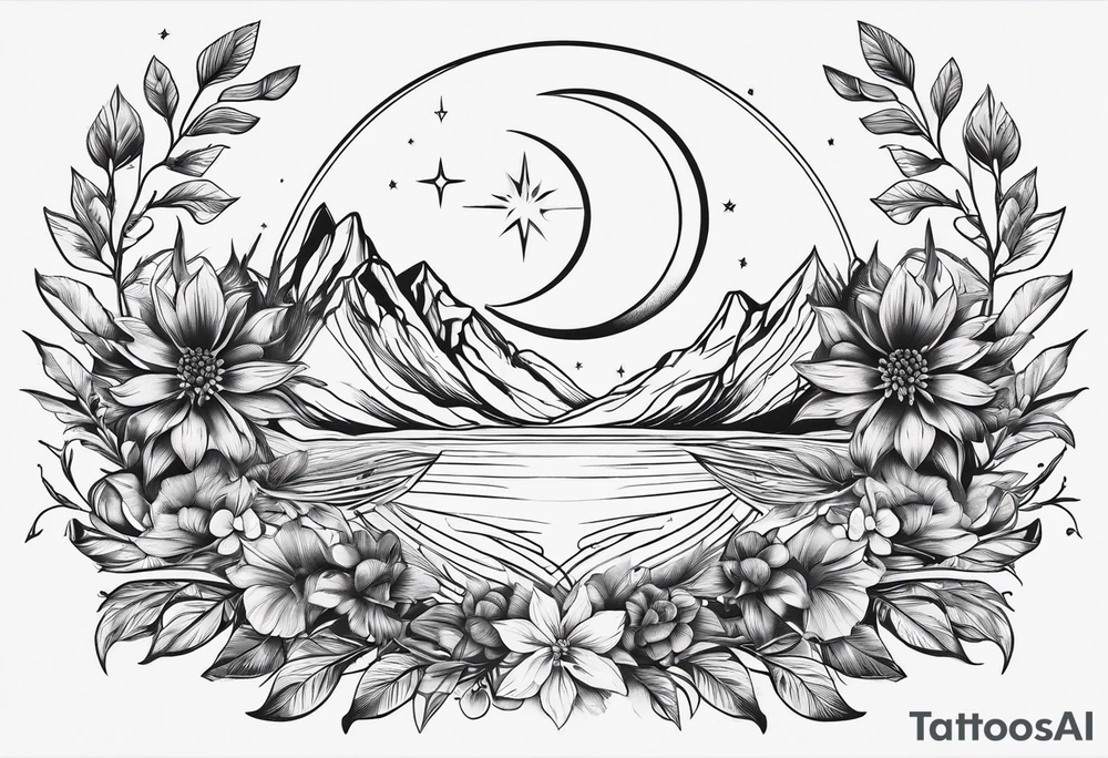 elegant line
dainty
spiritual
moon
sun
arrow
spine
narrow
leaves
spring tattoo idea