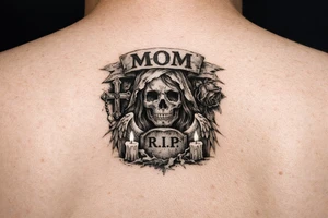 tattoe mom dead tattoo idea