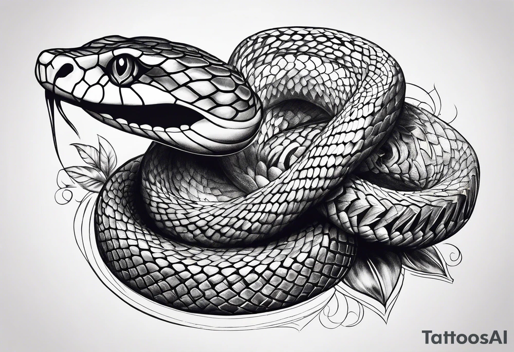 Snake tattoo idea