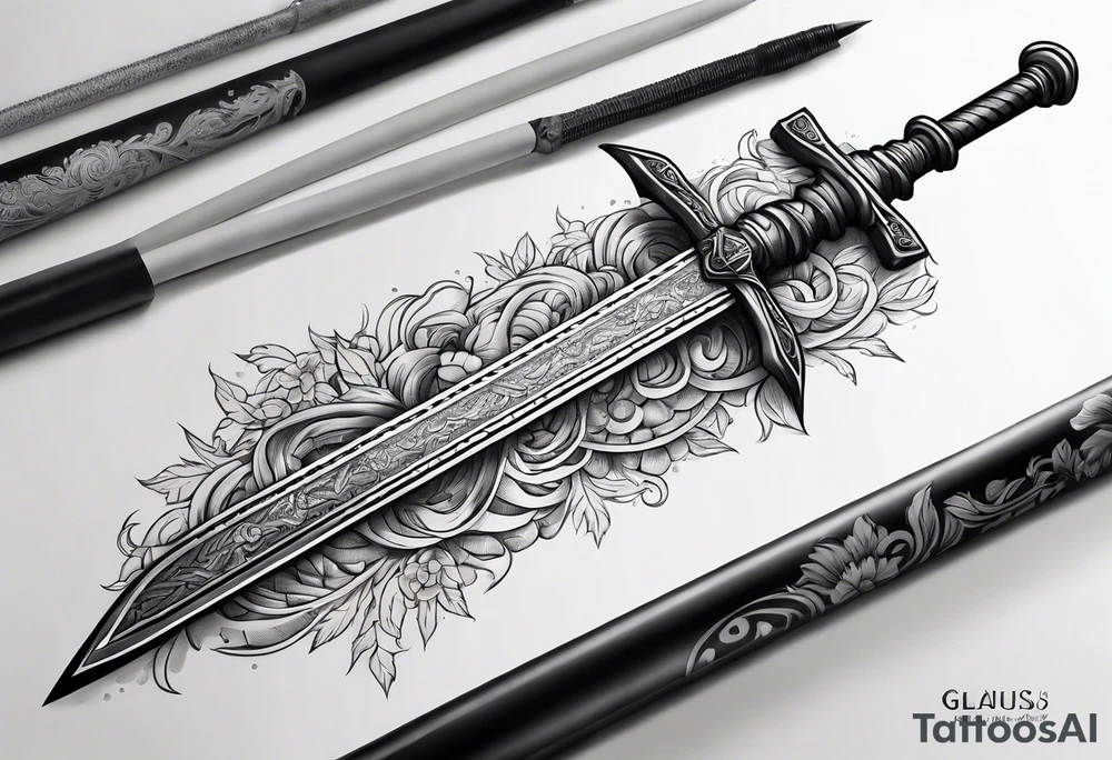 Gladius sword
Fortune favors the bold tattoo idea