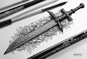 Gladius sword
Fortune favors the bold tattoo idea