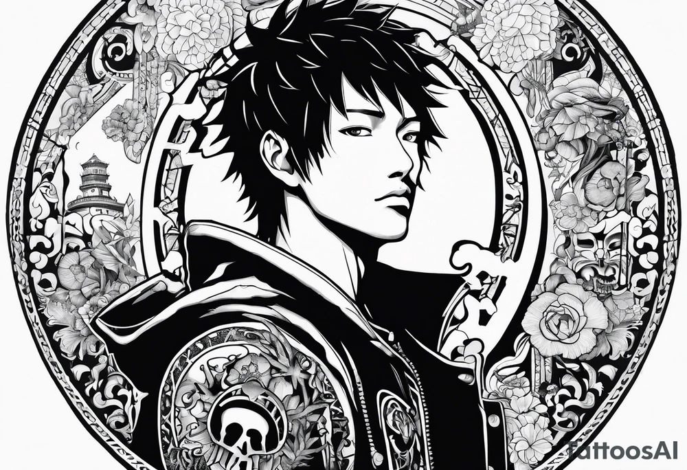 trafalgar d water law tattoo tattoo idea