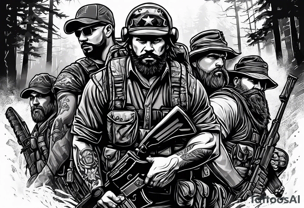 Rucking, brotherhood, fitness, GrowRuck tattoo idea