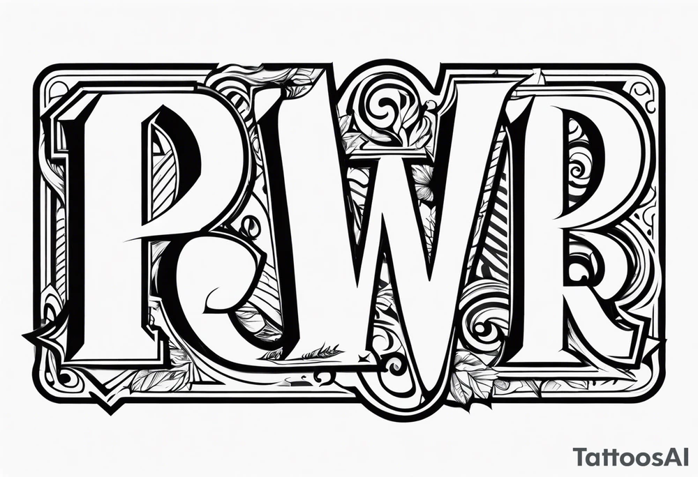 4rver tattoo idea