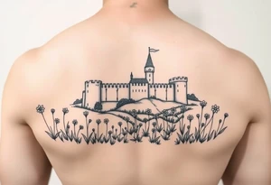 the meadow of the royal fortress. tattoo idea
