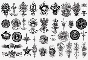 russian symbols tattoo idea