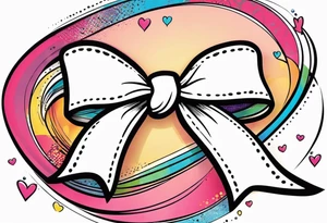 Girly bow tattoo idea