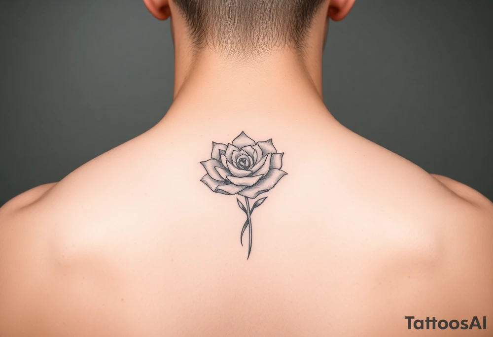 Simple minimalist feminine tattoo small line art on arm tattoo idea