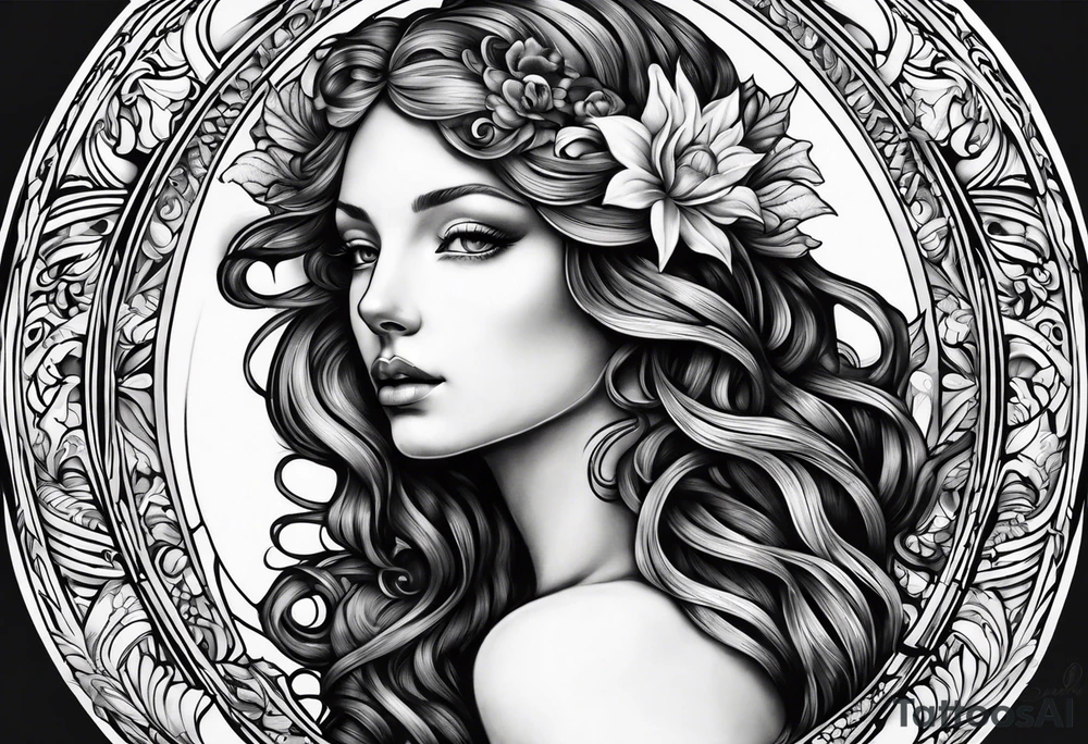 Venus the goddess tattoo idea