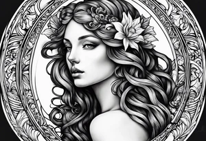 Venus the goddess tattoo idea
