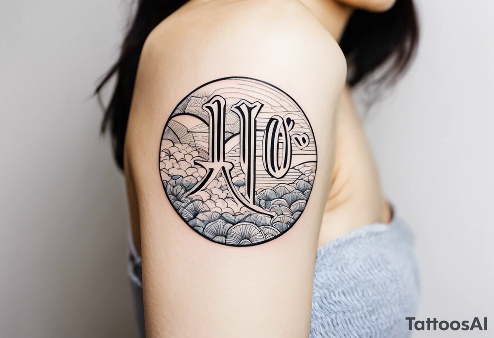 the word がんばれ tattoo idea