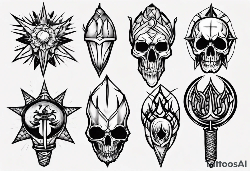 mace tattoo idea