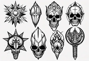 mace tattoo idea