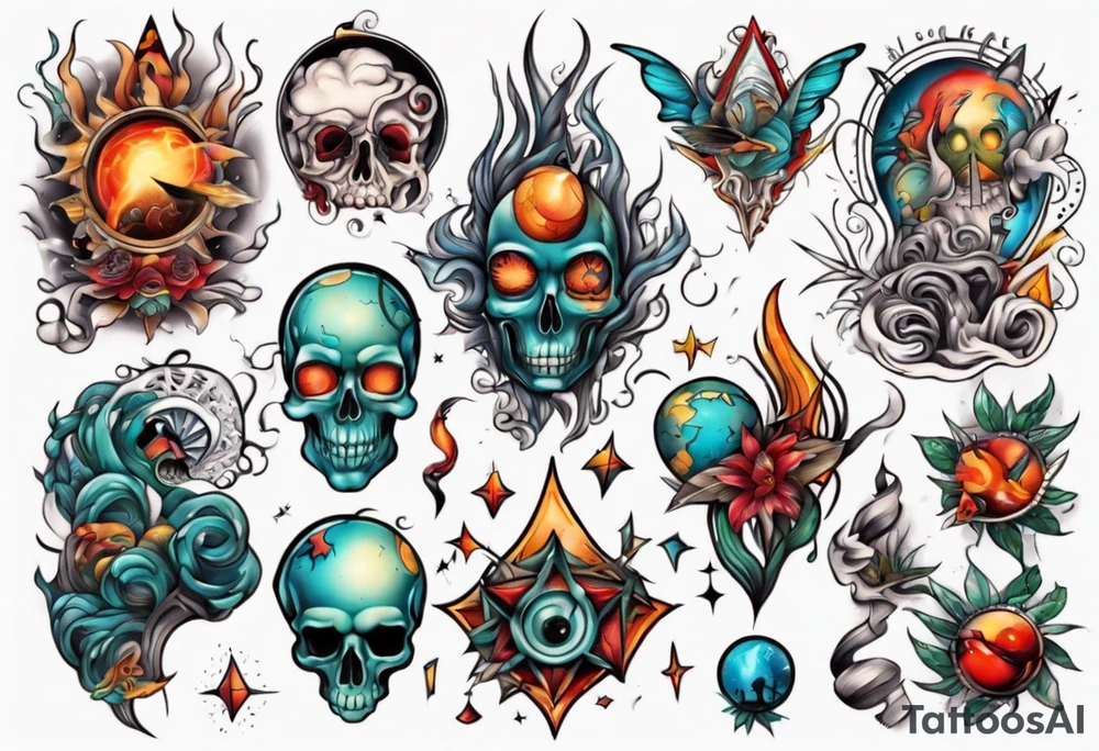 Vagina tattoo idea