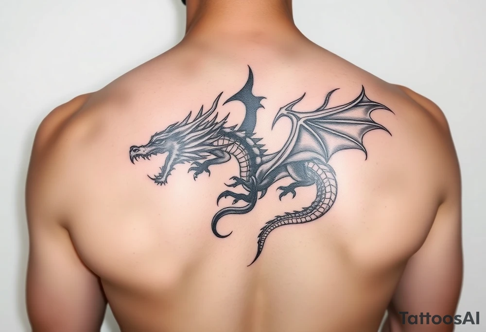 Flame of recca flame dragons tattoo idea