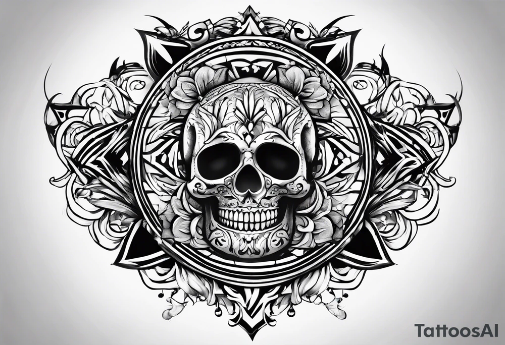 I want to tattoo the number 1.23 tattoo idea