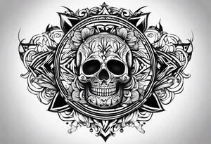 I want to tattoo the number 1.23 tattoo idea