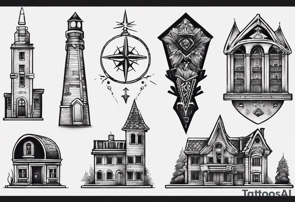 Building tattoo idea