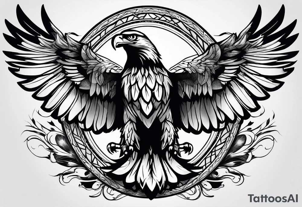 Roman Eagle tattoo idea