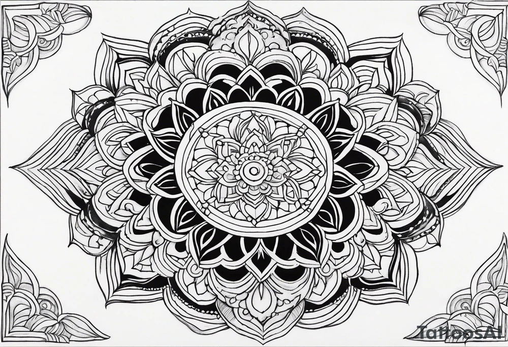 Mandala tattoo idea