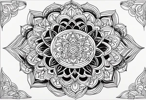 Mandala tattoo idea