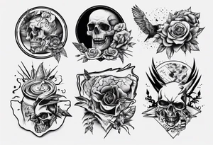 working from home tattoo idea
