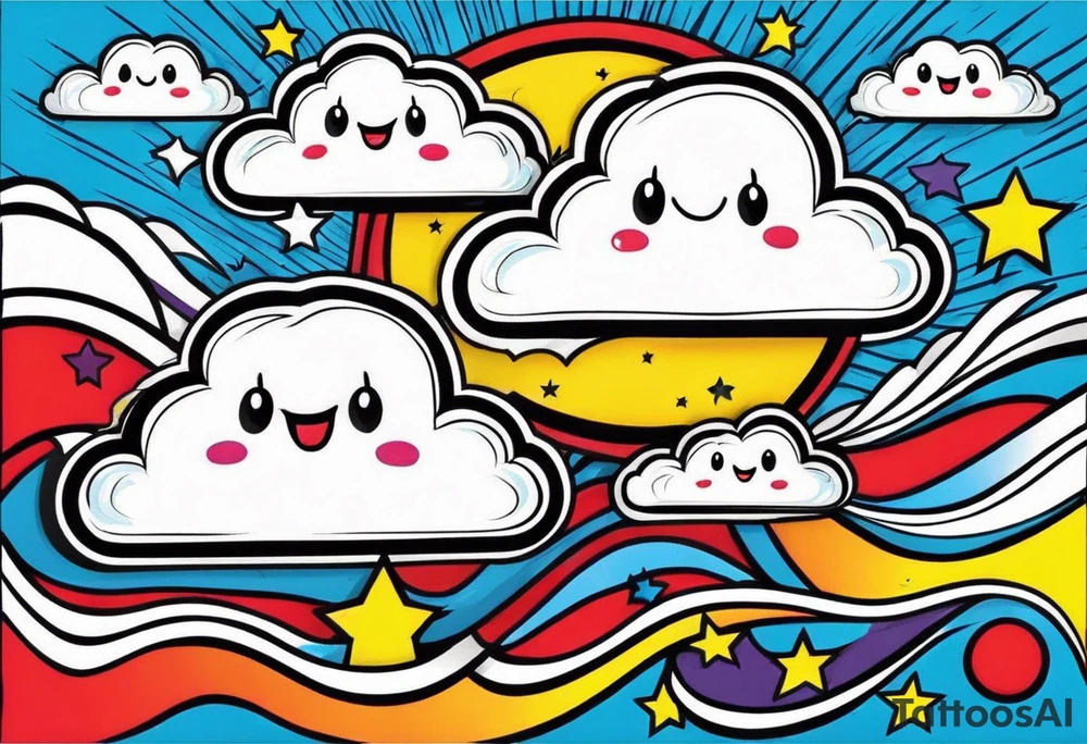 Thunderstorms tattoo idea