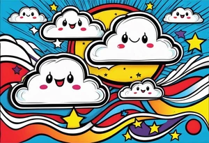 Thunderstorms tattoo idea