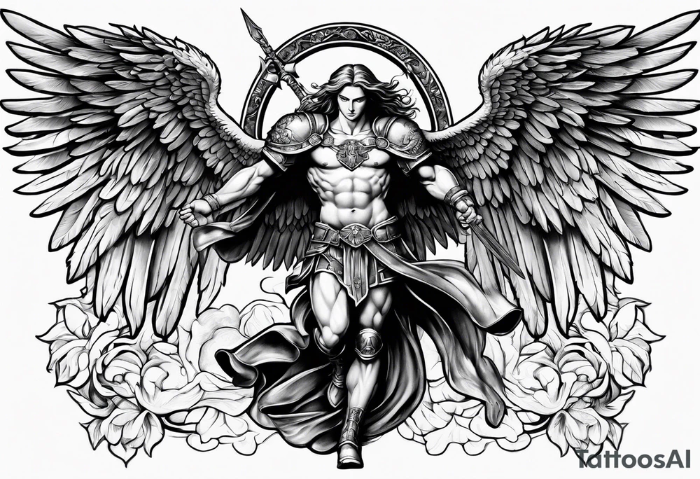arch angel
St michael tattoo idea