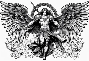 arch angel
St michael tattoo idea