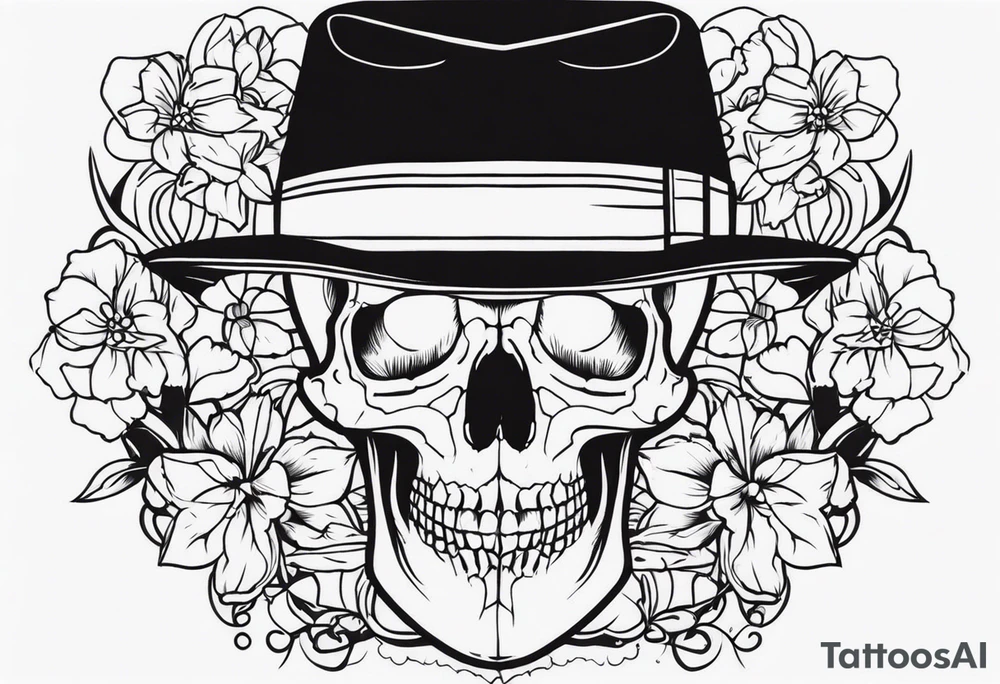 skull tattoo idea