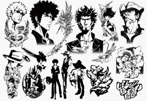 Cowboy Bebop tattoo idea