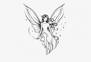 Small Fairy tattoo idea