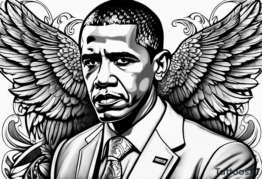 holy obama tattoo idea