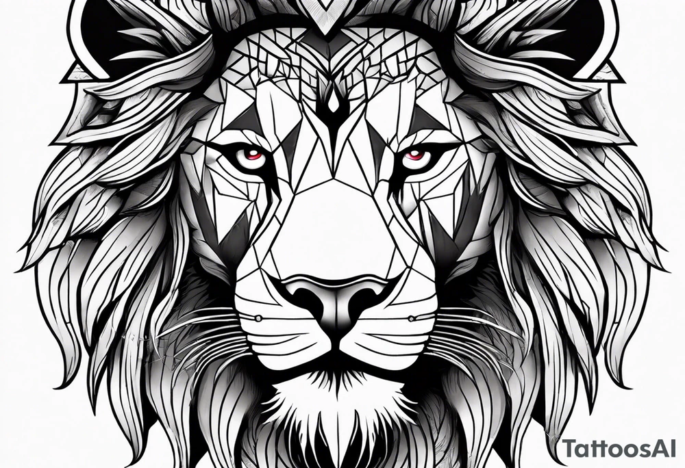 Lion eyes tattoo for forearm with a small family aspect of it, a symbol for sikhism and thorns tattoo idea
