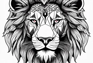 Lion eyes tattoo for forearm with a small family aspect of it, a symbol for sikhism and thorns tattoo idea