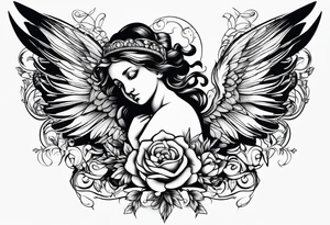 Cherub tattoo idea