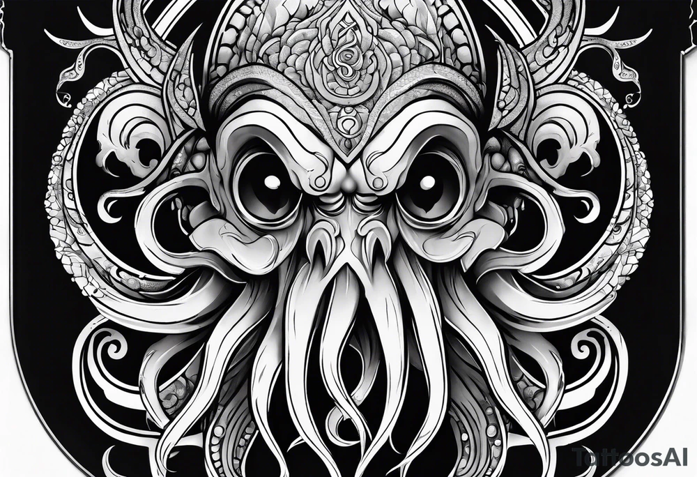 Chthulu tattoo idea
