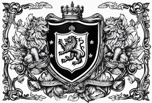 Thomas skinner coat of arms tattoo idea