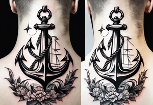 anchor tattoo idea