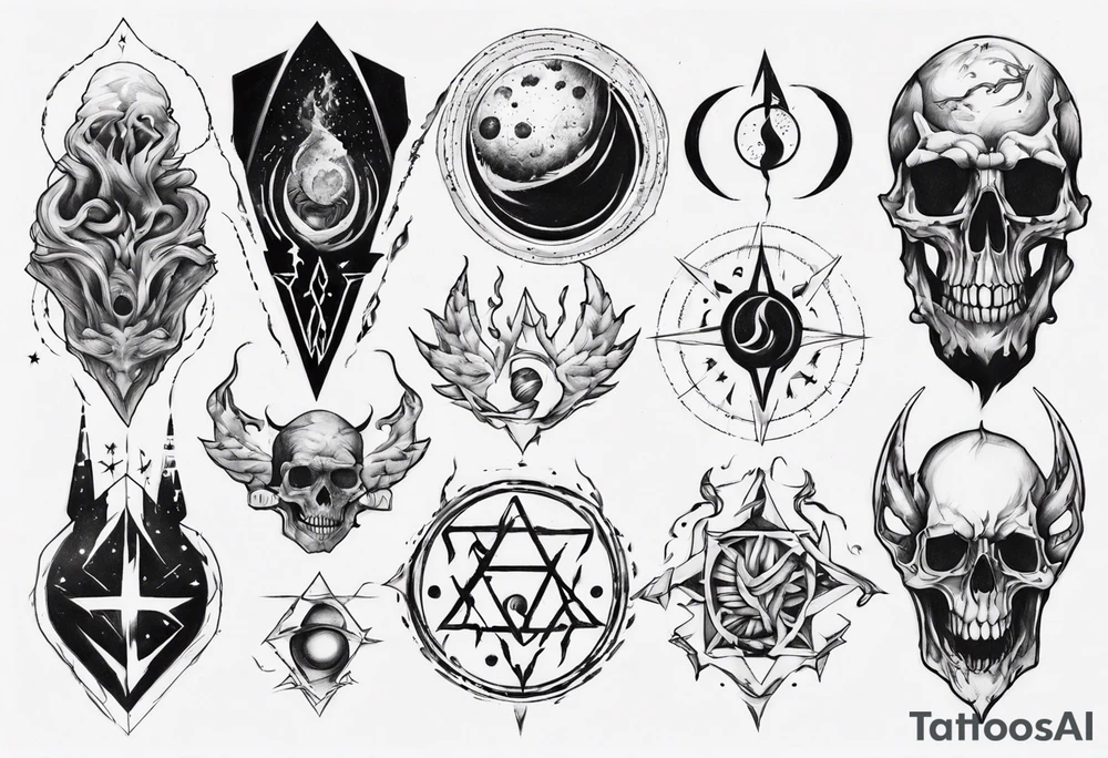 The void tattoo idea