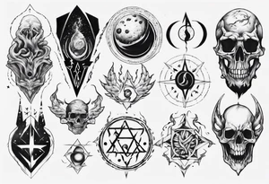 The void tattoo idea