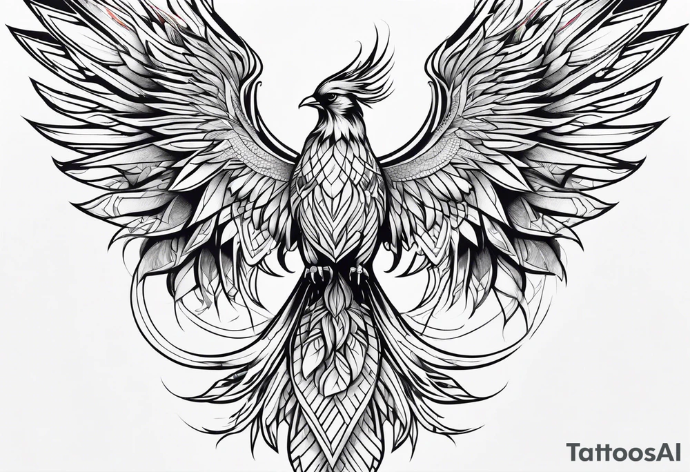 phoenix tattoo idea