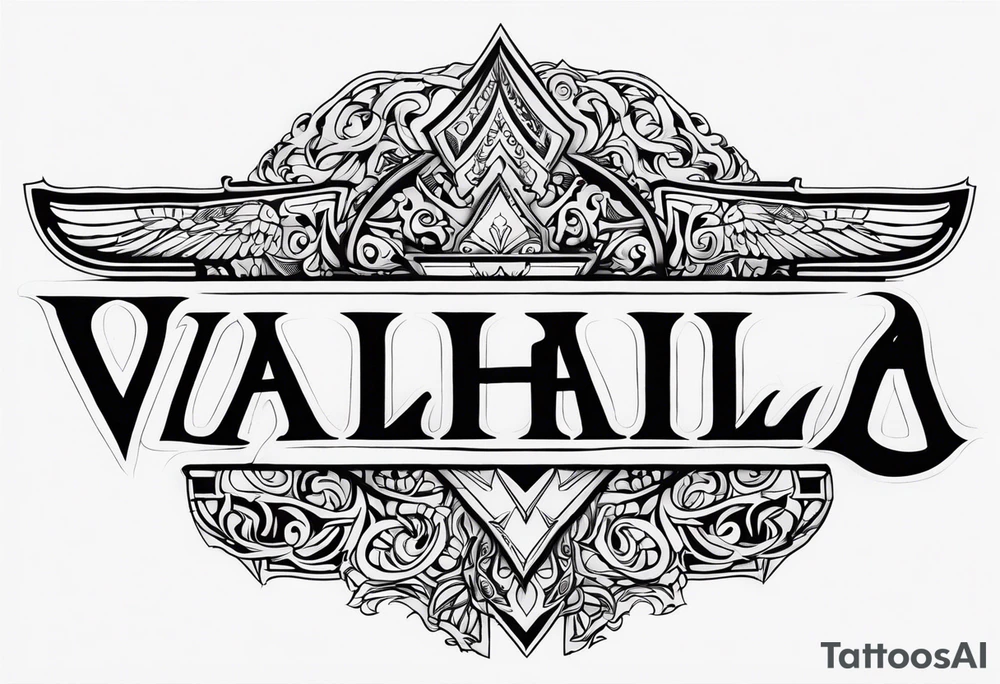 Valhalla tattoo idea