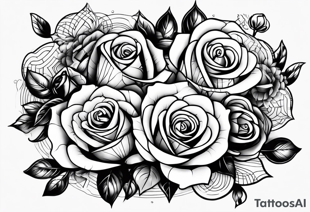 roses
husted name
jenkins name tattoo idea
