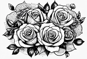 roses
husted name
jenkins name tattoo idea
